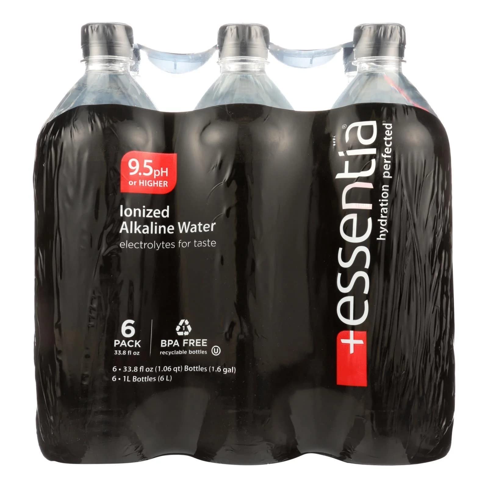 Photo 1 of Essentia Water, Ionized Alkaline 6 Count, 202.8 Fl Oz