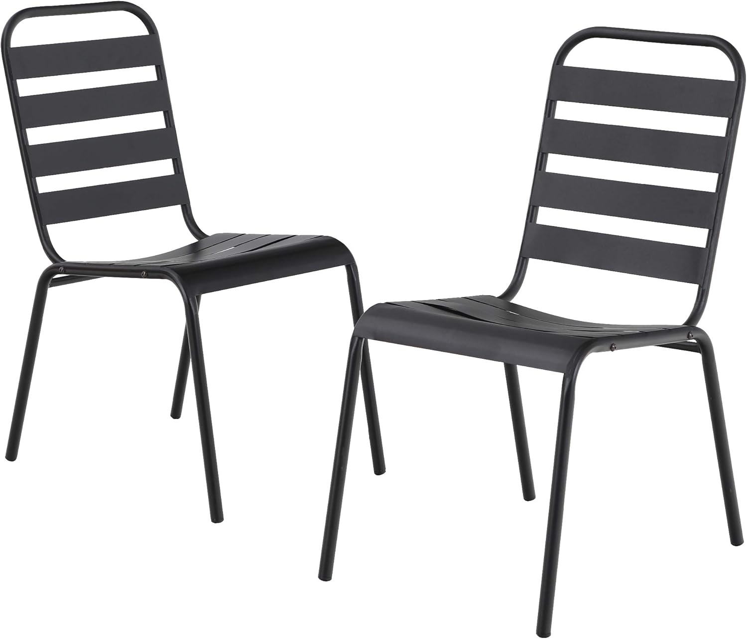 Best black stackable outdoor chairs