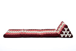 Leewadee 3-Fold Mat with Triangle Cushion