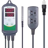 Inkbird WiFi ITC-308 Digital Temperature Controller Thermostat | Remote Monitoring Controlling for Home Brewing Fermentation Breeding Incubation Greenhouse