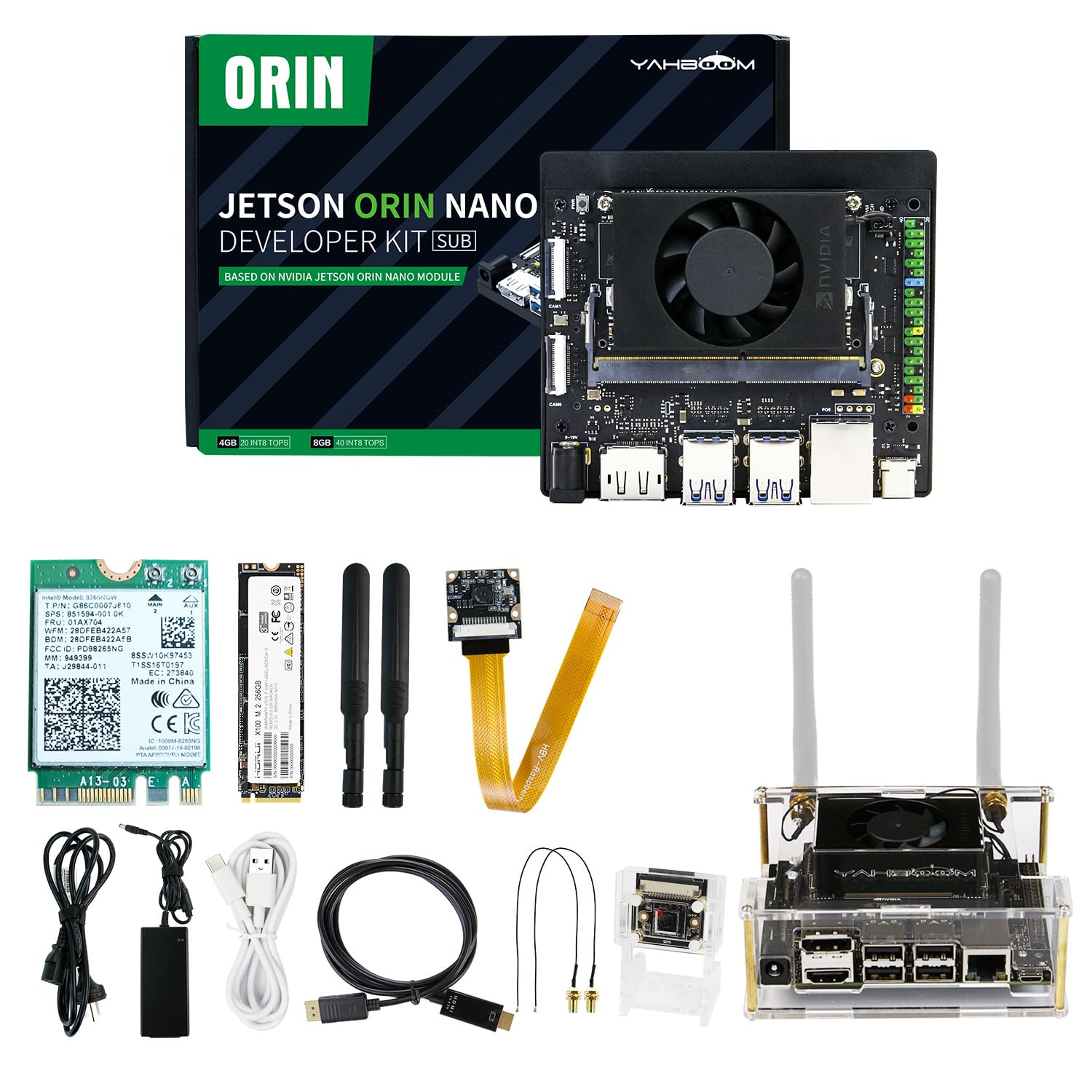 Yahboom Jetson Orin Nano 8G Module with Carrier