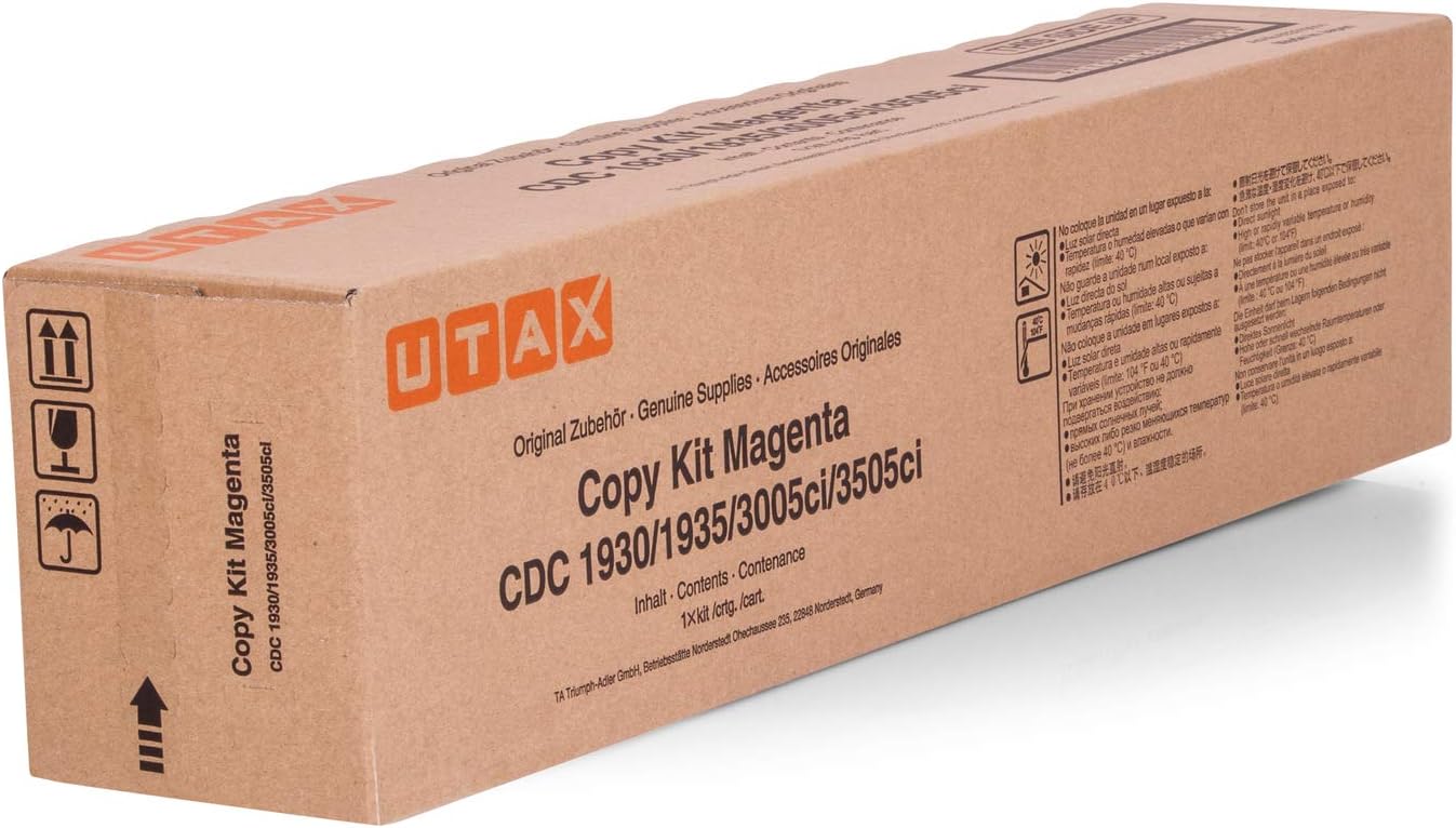 UtaxCDC1930 Toner Cartridge 15,000 Pages Magenta
