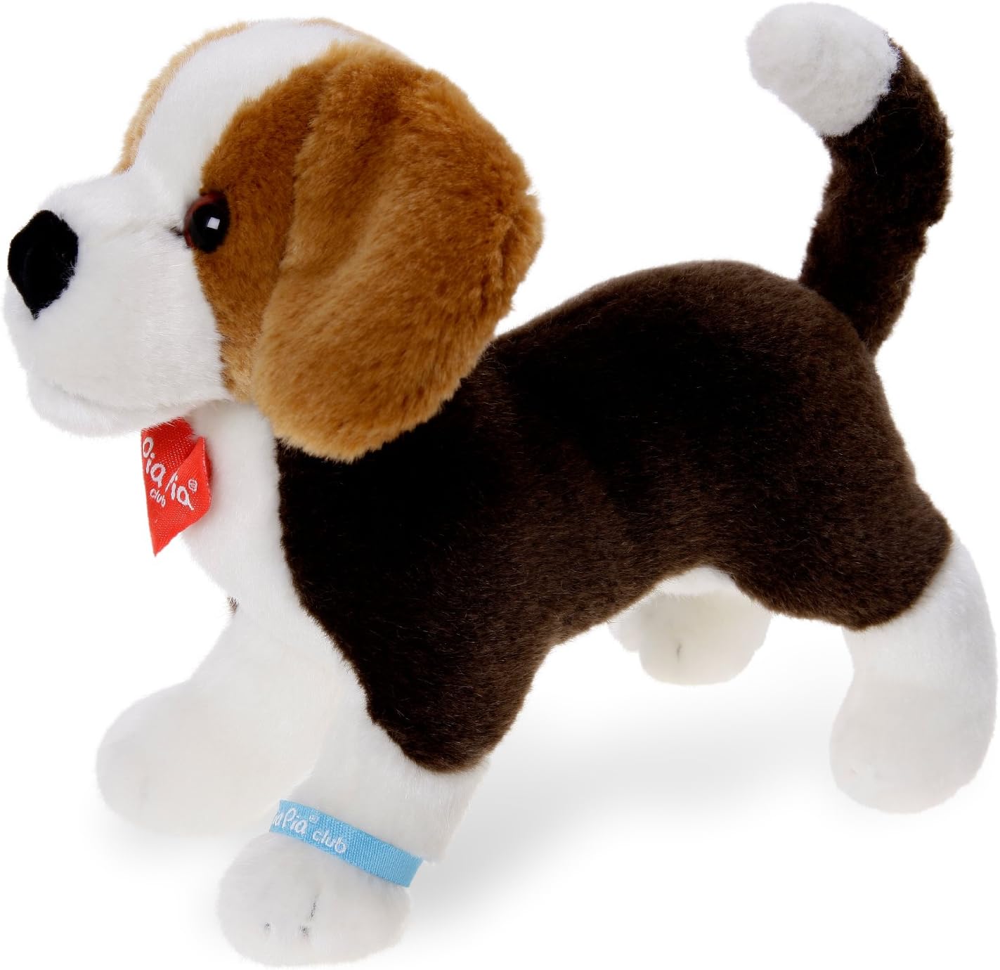 Pia Pia Club 17101 Dogs Standing Beagle Plush Toy, 20 cm