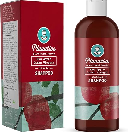 Amazon Com Clarifying Apple Cider Vinegar Shampoo Sulfate Free Natural Hair Growth Shampoo For Men And Women With Color Treated Hair Acv Shampoo For Dandruff And Oily Hair Thickening Shampoo