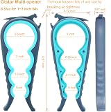 Otstar 6 in 1 Jar Opener Ring Pull Can Opener for Arthritis and Weak Hands view 2