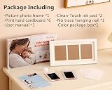 PewinGo Baby Handprint Footprint Kit with 100% Clean-Touch Ink Pad Framed view 8