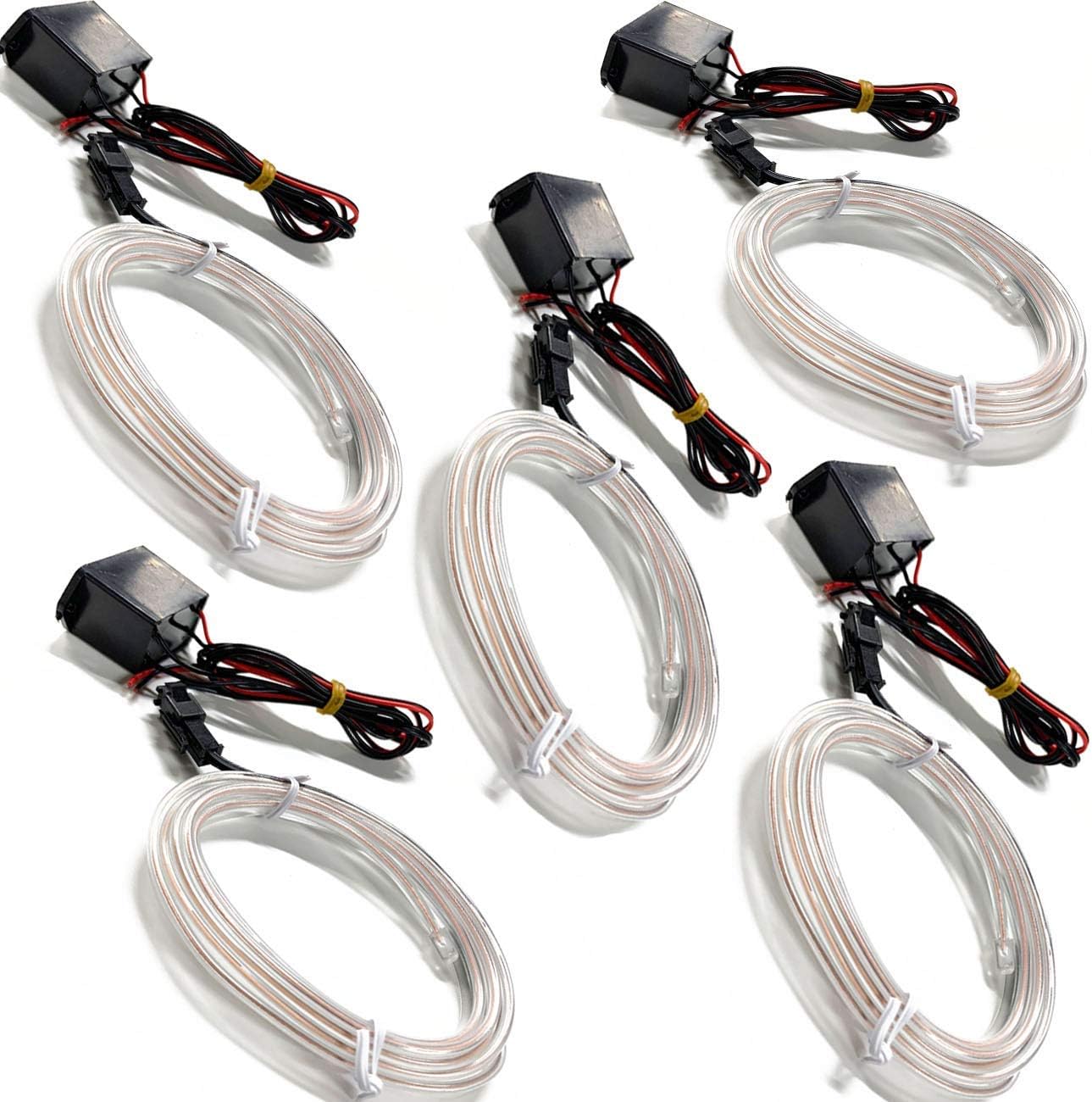 Amazon オーパ Elワイヤー ネオンワイヤー Led イルミネーション トヨタ 有機elネオンワイヤー 1m 車ライト ホワイト 5個セット Ledテープ 車 バイク Amazon オーパ Elワイヤー ネオンワイヤー Led イルミネーション トヨタ 有機elネオンワイヤー 1m 車ライト ホワイト 5個セット Ledテープ 車 バイク