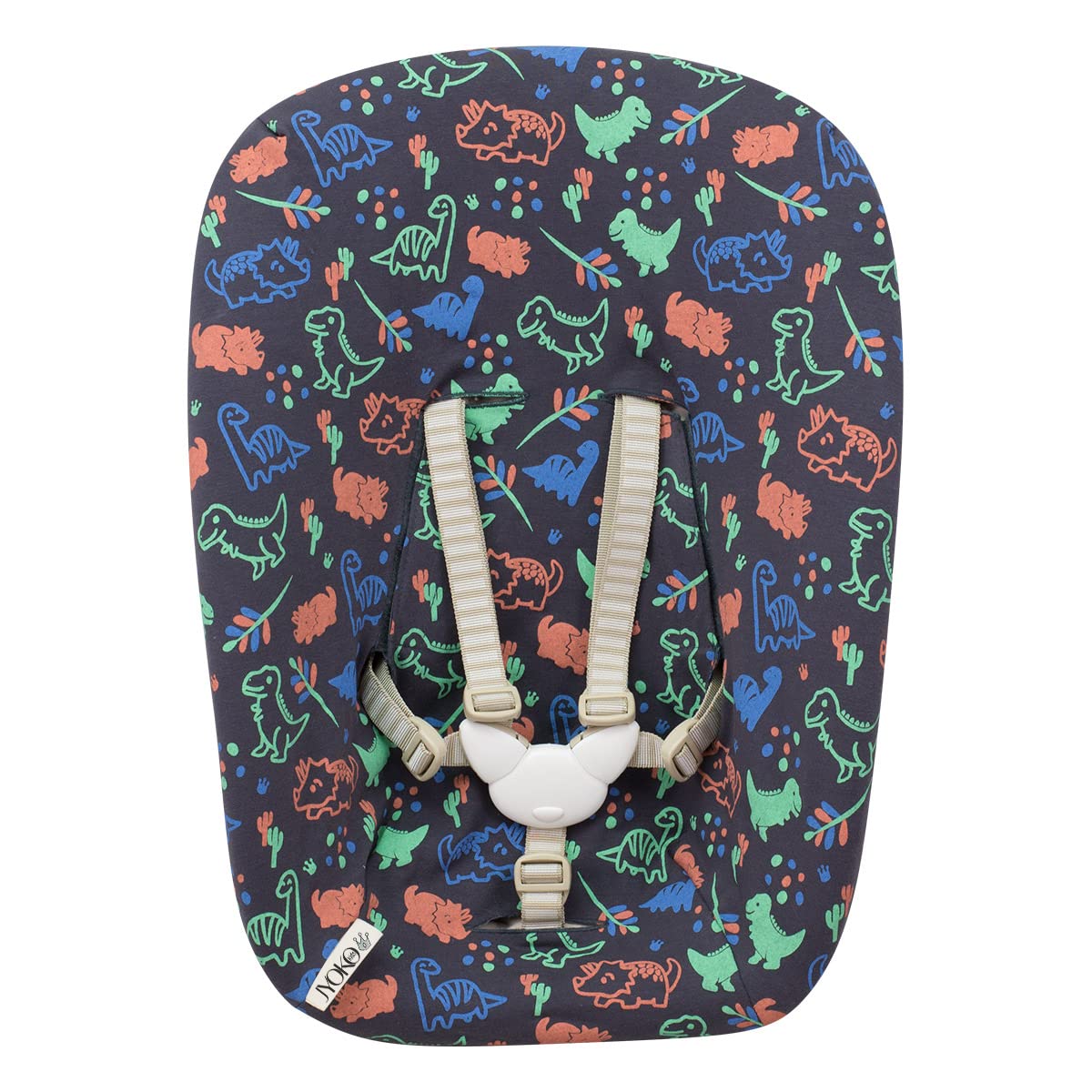 JYOKO Kids Cover Liner Compatible with Stokke Newborn (Happy Dino)