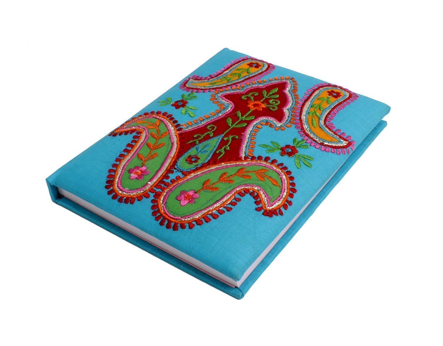 storeindya Handmade Diary Journal Hand Crafted with Hardbound Fabric