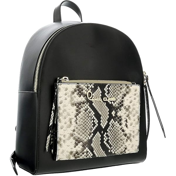 FENDIバッグ Amazon.com | FENDI Baguette Logo Backpack, Black Nylon, Backpack