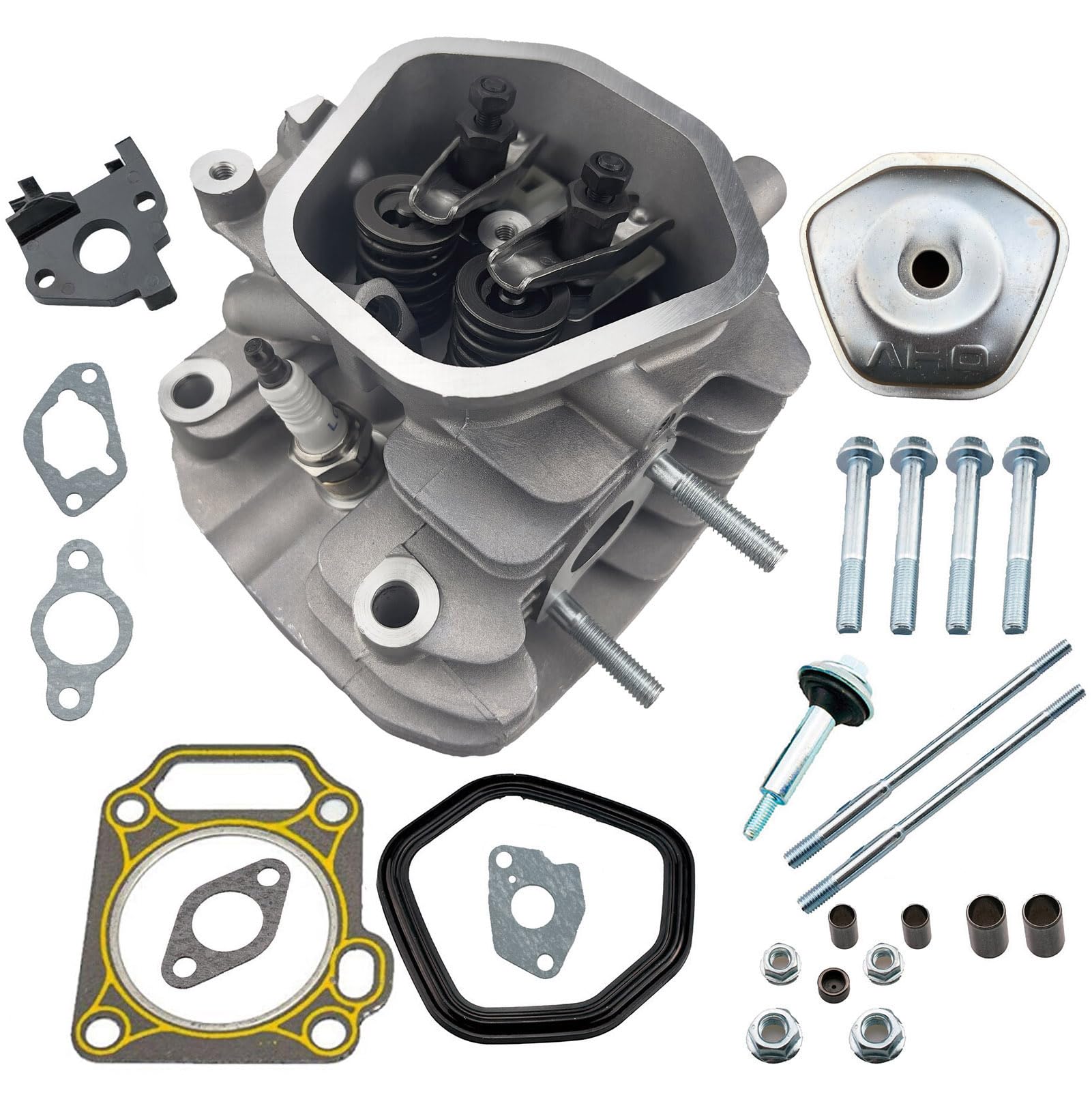 Photo 1 of ***MISSING PIECES*** HZ Assembled Cylinder Head Compatible with Honda GX240 GX270 8HP 9HP Engine and Power Equipment