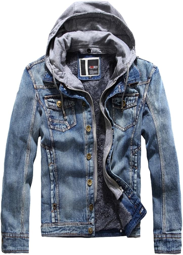 giubbotto jeans imbottito - Main Image