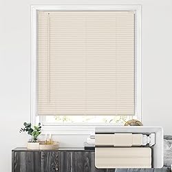 LazBlinds No Tools No Drill Cordless 1" Vinyl Mini