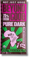 Beyond Good Organic Madagascar Dark Chocolate Bar 70%, 2.64 OZ