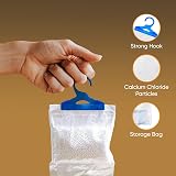 STERUN 12 Wardrobe Dehumidifier Bags Hanging with Leak Proof Storage Bag view 6