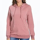 Bearsland Women's Maternity Sporty Hoodie Breastfeeding Shirt Nursing Sweatshirt with Pockets