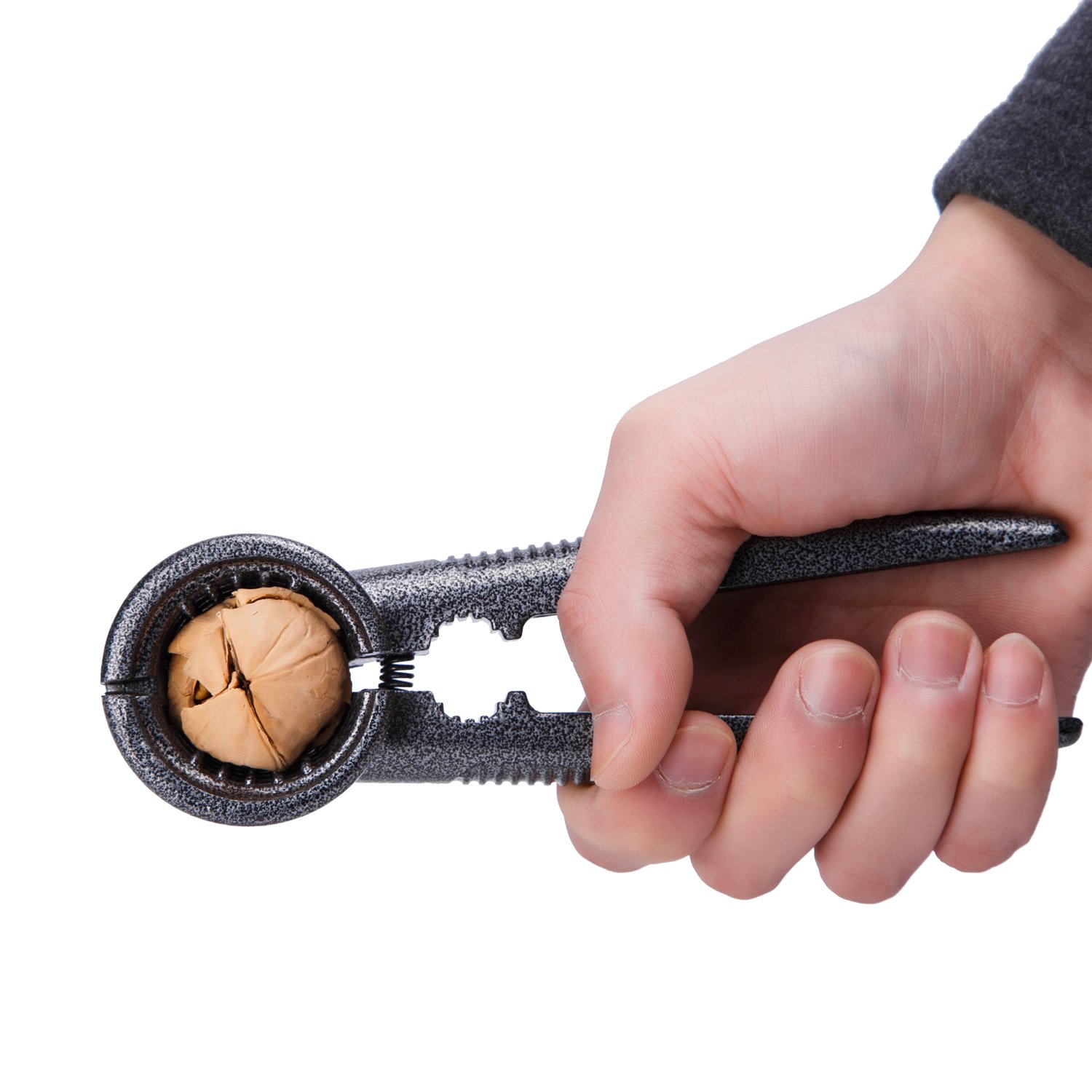 Hiware Heavy Duty Nut Cracker and 2 Picks, Pecan Walnut Plier Opener