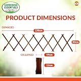 SOL 3pk Garden Trellis 150x30cm Expanding Climbing Plant Fence Panels view 2