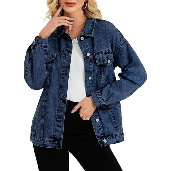 ジャケット・アウター HTH over denimjacket&tuck widedenimpants Z1975 DENIM JACKET - Mid-blue | ZARA United States