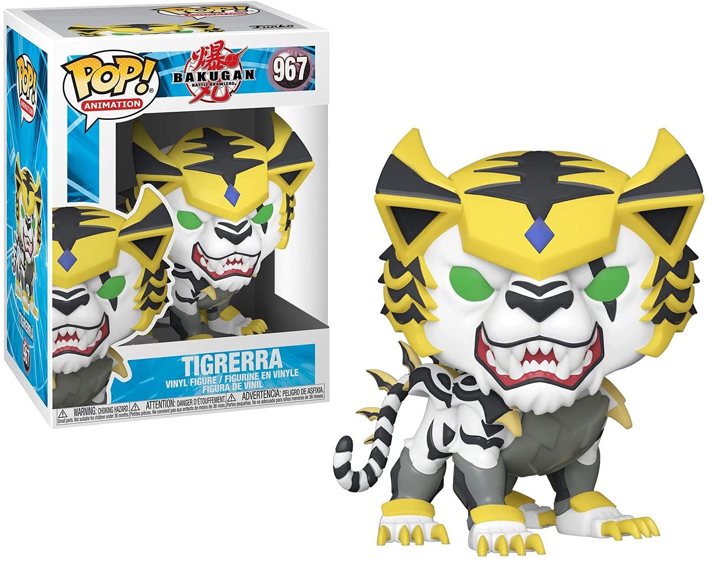 Funko POP! Animation: Bakugan - Tigrerra - Collectable Vinyl Figure - Gift Idea - Official Merchandise - Toys for Kids & Adults - Anime Fans - Model Figure for Collectors and Display