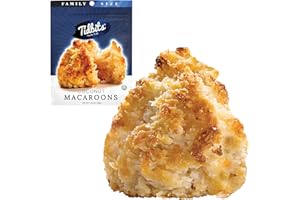 Tidbits Snacks To Go Coconut Macaroons – 5.25 oz. Family Size, Gourmet Gluten-Free Snack Treats, Delicious Vegan Dairy-Free Cookies