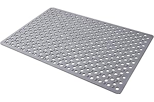 NEBXAZW Large Shower Mats for Inside Shower,46×79 cm Anti Slip Bath Mat with Drain Holes,Bath Mat for Bathtub & Shower Cubicle | Easy Drain & Machine Washable