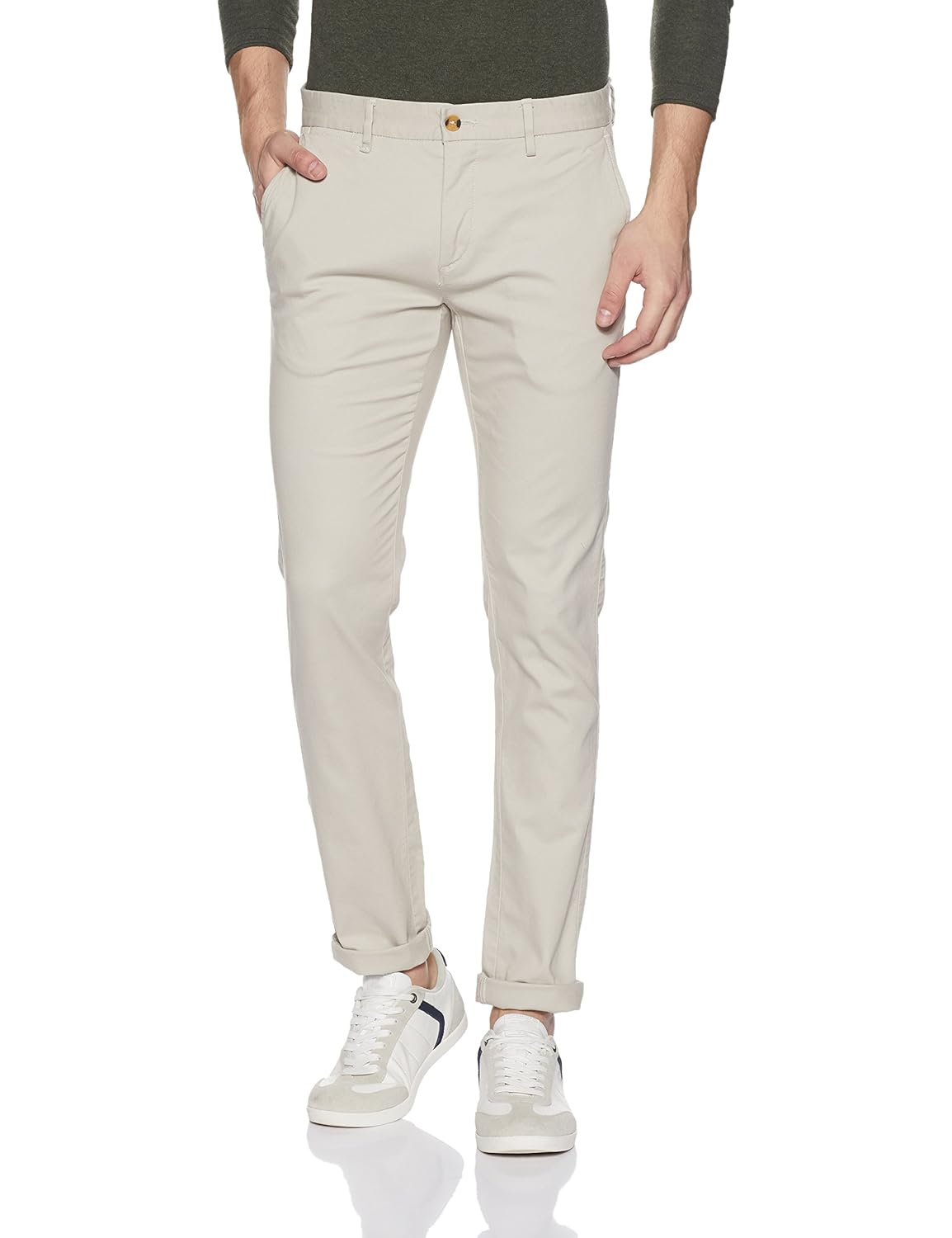 us polo association men's straight fit casual trousers