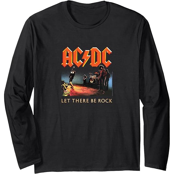 Amazon.com: ACDC - Let There Be Rock T-Shirt : Clothing