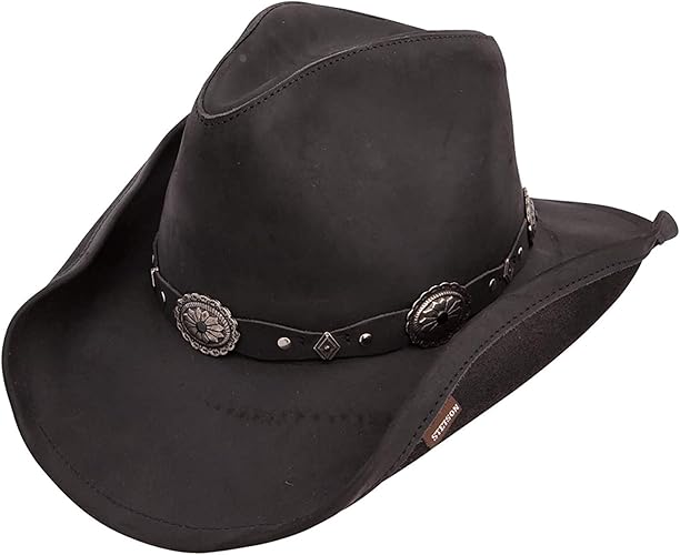 Stetson Roxbury Shapeable Leather Cowboy Hat Fashion