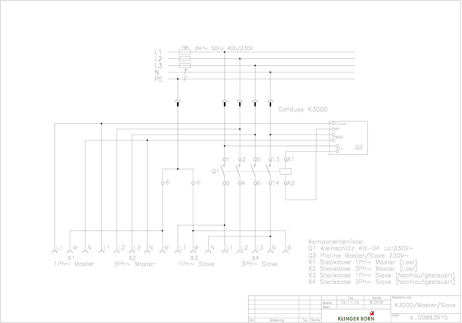 Automatic Switch On For 3ph 400 V 230 V Amazon De Beleuchtung