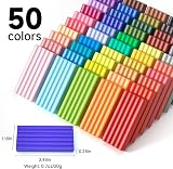 Shuttle Art Polymer Clay Kit 50 Colours 19 Tools 10 Accessories Non-Toxic view 2