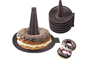BAKAMITAYI Donut Mold for Baking,Donut Pans Set,6 Pieces Pastry Molds for Bagel and Doughnut Cake Pans