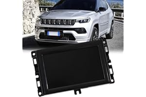 HOIEDT 7" Uconnect Touch Screen Display Compatible with 2017 2018 2019 2020 Jeep Compass # TDO-WXGA0700K00057-V1 TDO-WXGA0700K00033-V2 with Bracket
