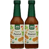 365 by Whole Foods Market, Organic Peanut Sauce, 10 Ounce (Pack of 2)