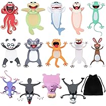 Vadktai Wacky Bookmarks, Animal Bookmarks, 3D Squashed Bookmarks For Kids Students Teachers Funny Bookmark For Reading 08b68f33 9a2d 458c 87df 2964795d2785.d1ef7114745c4a1ebcaf98c4b606238c - View #11
