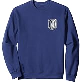 Attack on Titan Season 3 Scout Regiment Emblem Front Back Sweatshirt