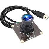 ALPCAM 2MP Global Shutter USB Camera Module, 90FPS High Speed Camera | 120Degree Wide Angle Webcam, Golf Swing Camera for Windows, Linux, Android, Mac OS