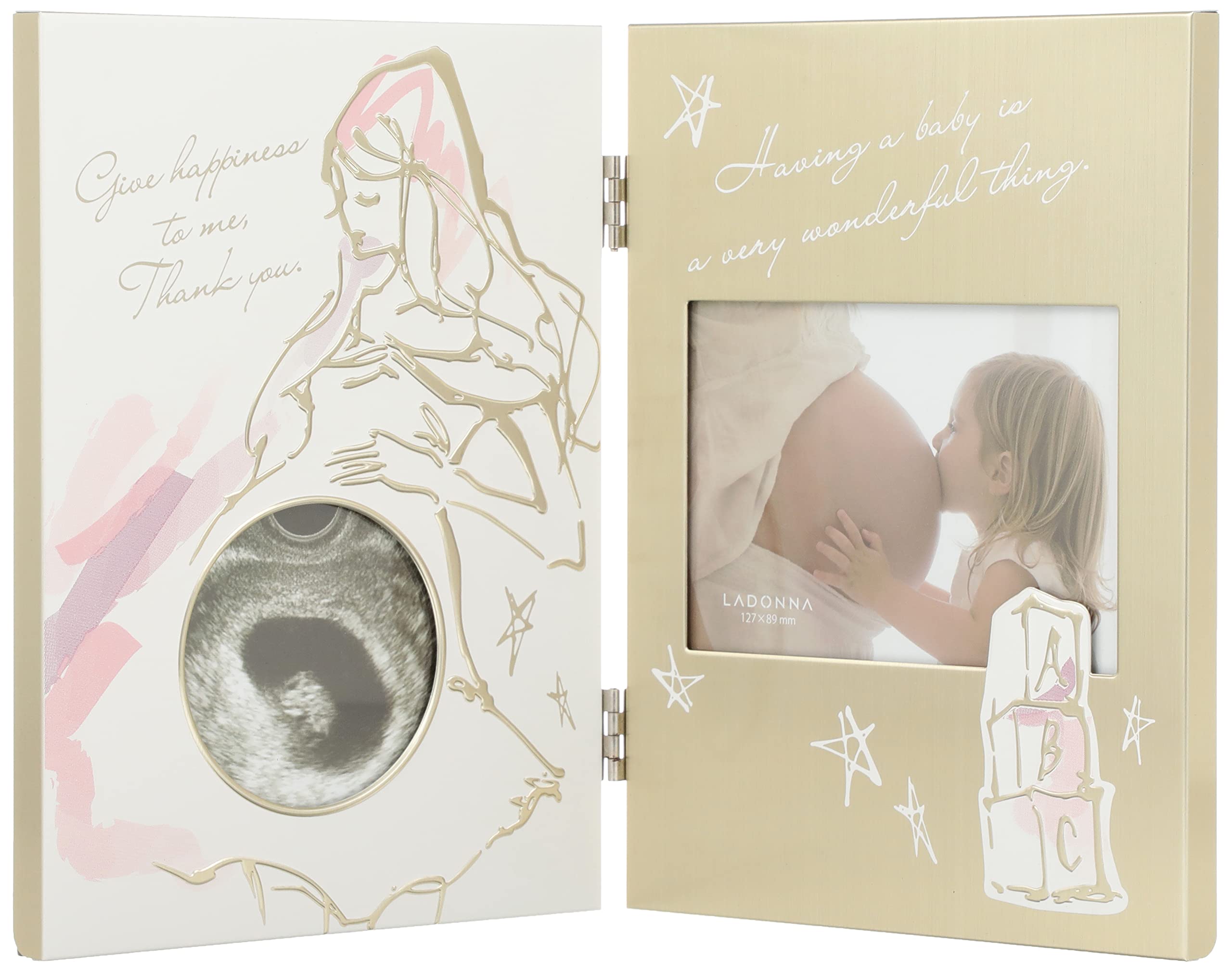 ラドンナ フォトフレーム ベビー ゴールドの商品画像
