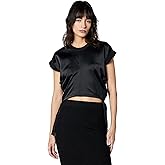 Allsaints Womens Mira Satin Tee