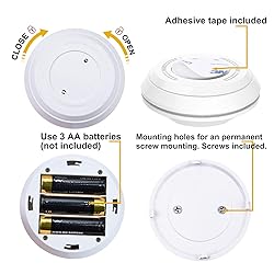 HONWELL Push Light, Color Changing Puck