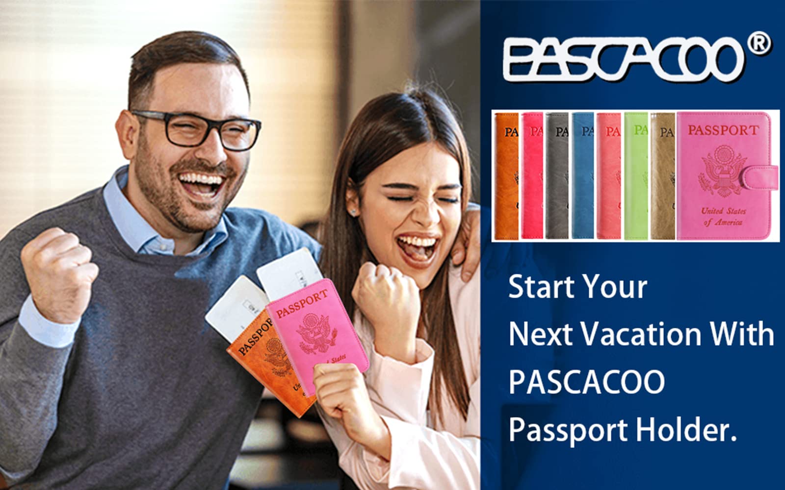 RFID Blocking Passport Holder