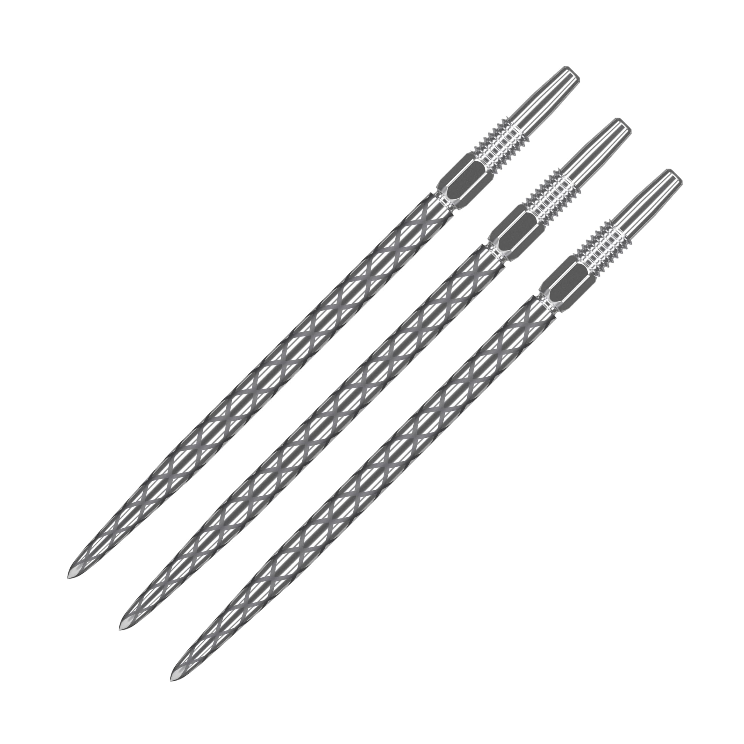 Target Darts Swiss Points, Diamond Pro Swiss Point Dart Tips (3 Pack Set of Tips) 40MM, Silver | Change Dart Points, Professional Darts Accessories