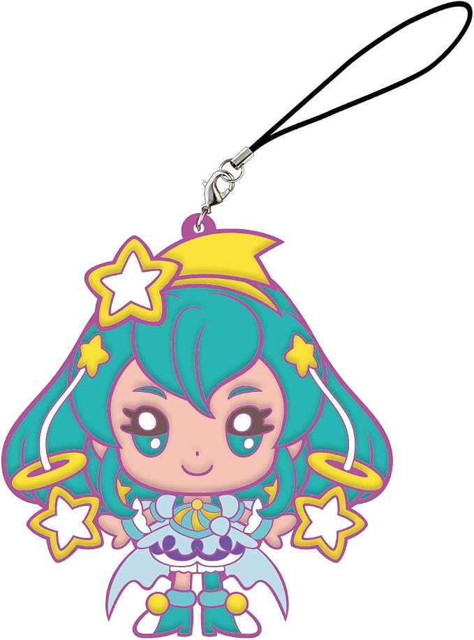 Amazon スター トゥインクルプリキュア キュアミルキー 厚盛りラバーチャーム アニメ 萌えグッズ 通販
