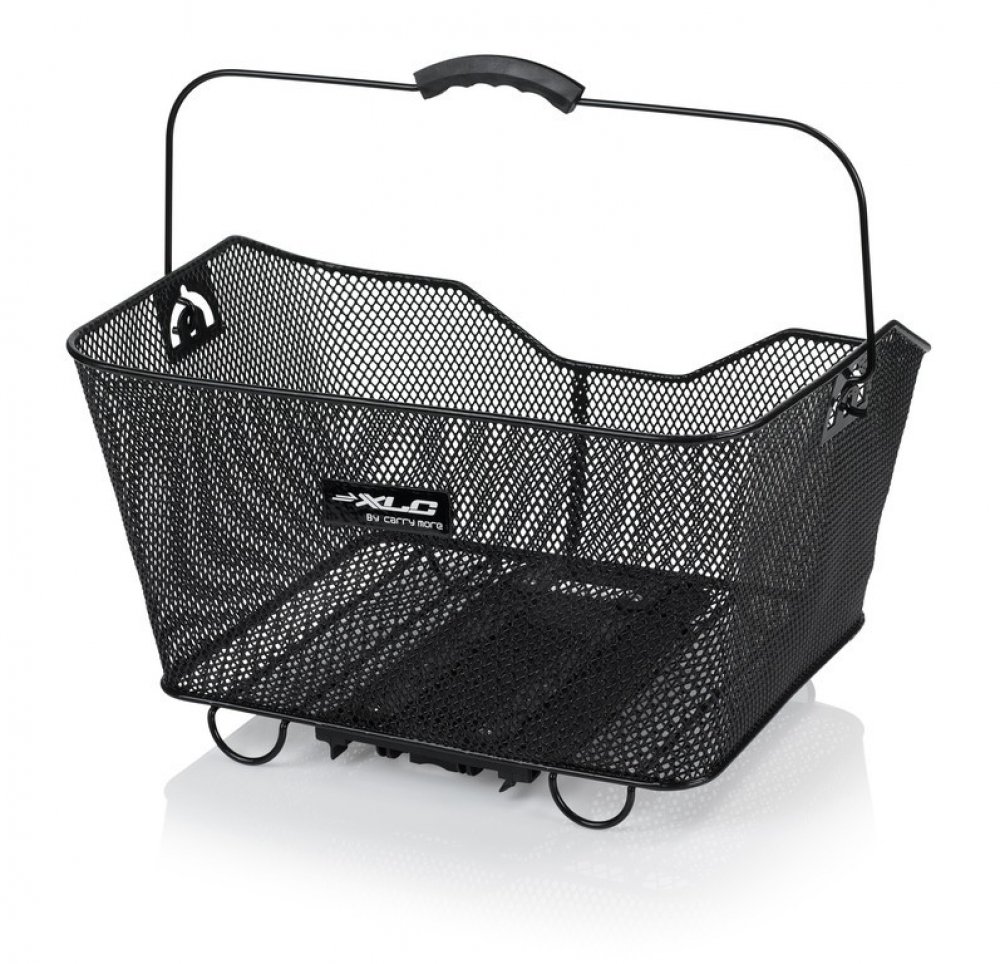 XLC Unisex â€“ Adult BA-B04 Basket Carry More, Black, 324 x 215 x 415