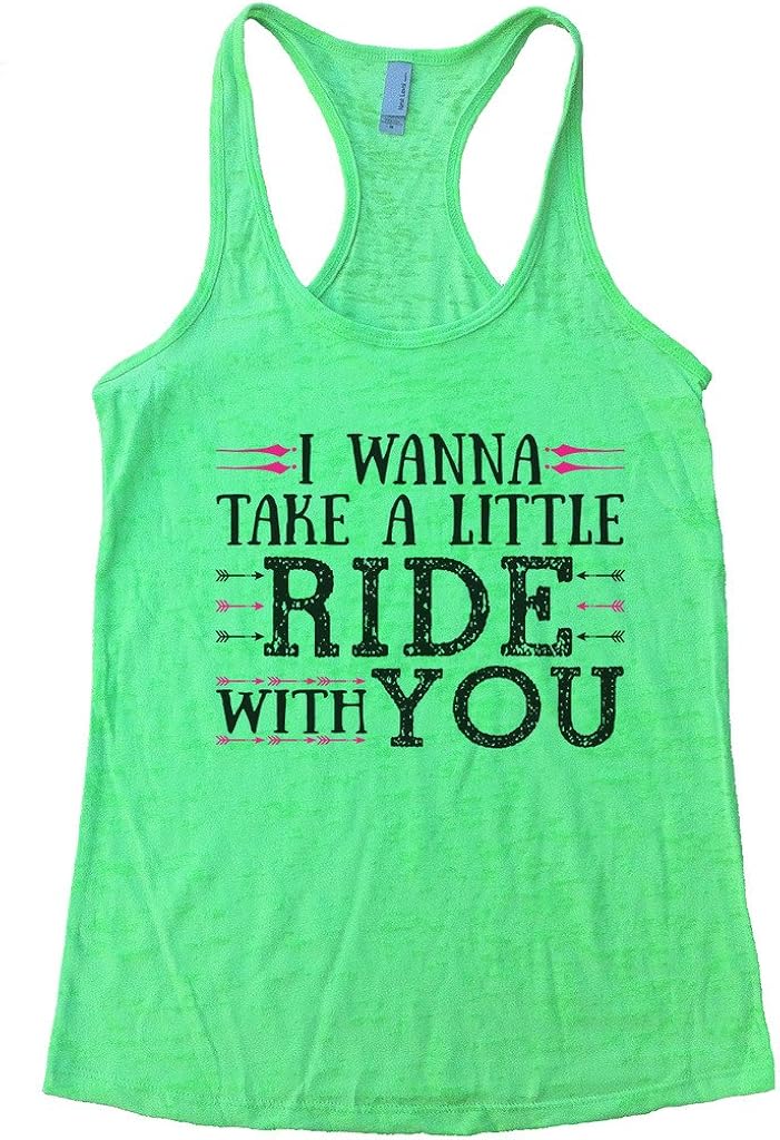 Funny Threadz Jason Aldean Country Music Tour Tank “I Wanna Take A Little Ride