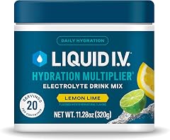 Liquid Iv Drink Mix Hydration Lemon Lime Tub, 11.29 Ounce