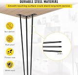 VEVOR 30" Black Hairpin Table Legs Set of 4 Heavy Duty Steel Desk Legs 220lbs view 4