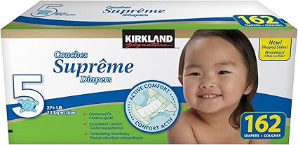 kirkland diapers size 5