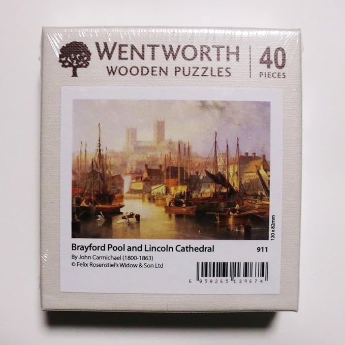 WENTWORTH (Wentworth) wooden jigsaw puzzle WZ048 The Brayford Pool and