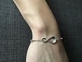 Unendlichkeit Armband Damen Aus 925 Sterling Silber – Mit Keltischem Symbol, Zirkonen, Verstellbar, Geschenk Für Valentinstag, Muttertag & Mehr